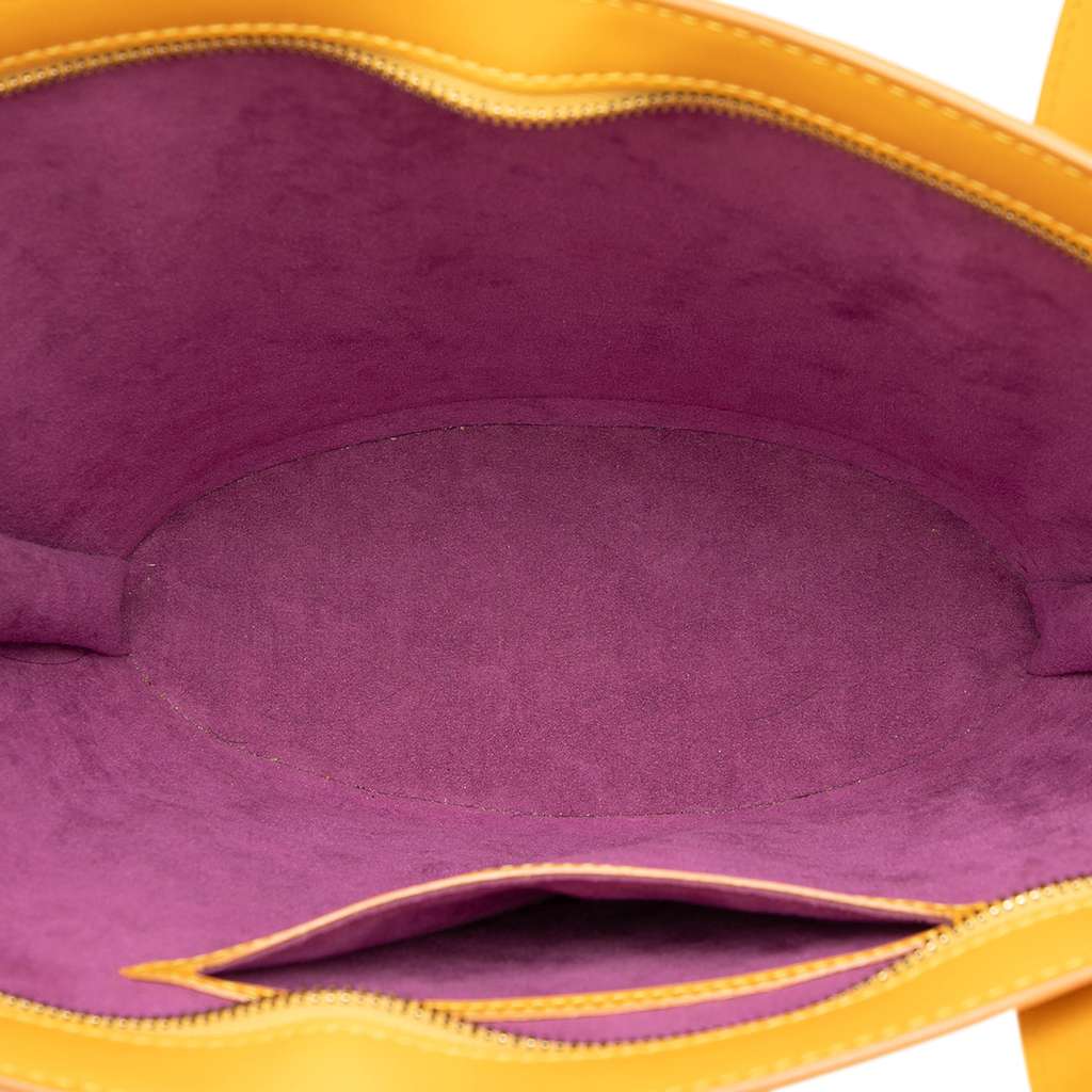 Louis Vuitton Epi Saint Jacques PM Short Strap Yellow Leather Good condition - Model View