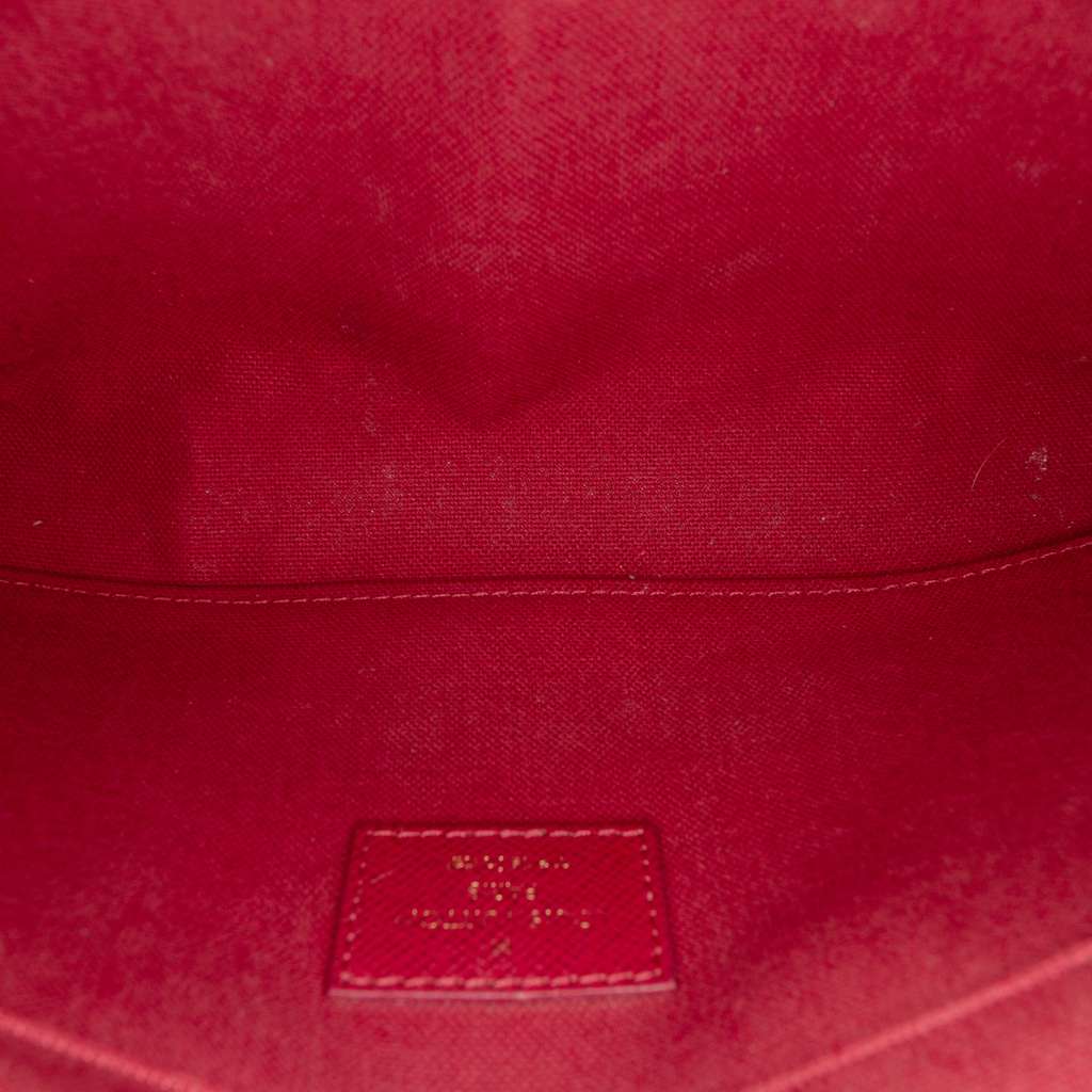 Louis Vuitton Monogram Pochette Felicie Brown Good condition - Model View