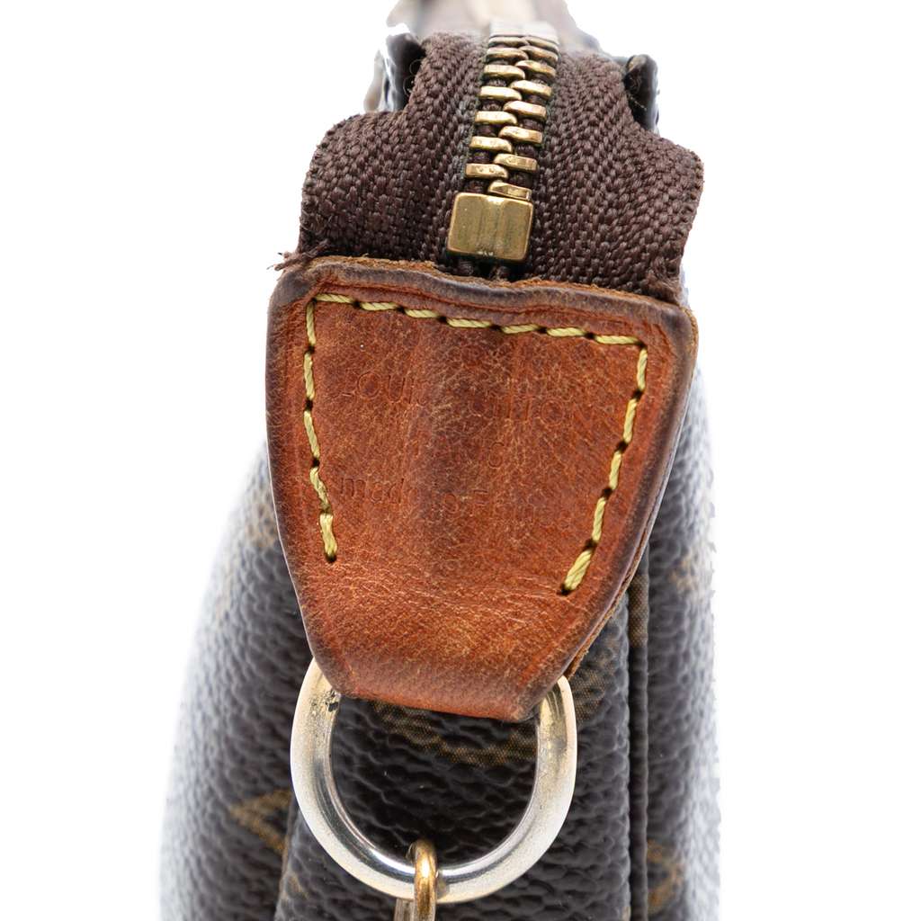 Louis Vuitton Monogram Mini Pochette Accessoires Brown Good condition - Box View
