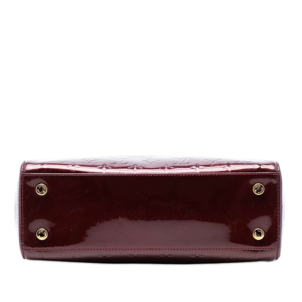 Louis Vuitton Monogram Vernis Brea MM Red Leather Good condition - Inside View