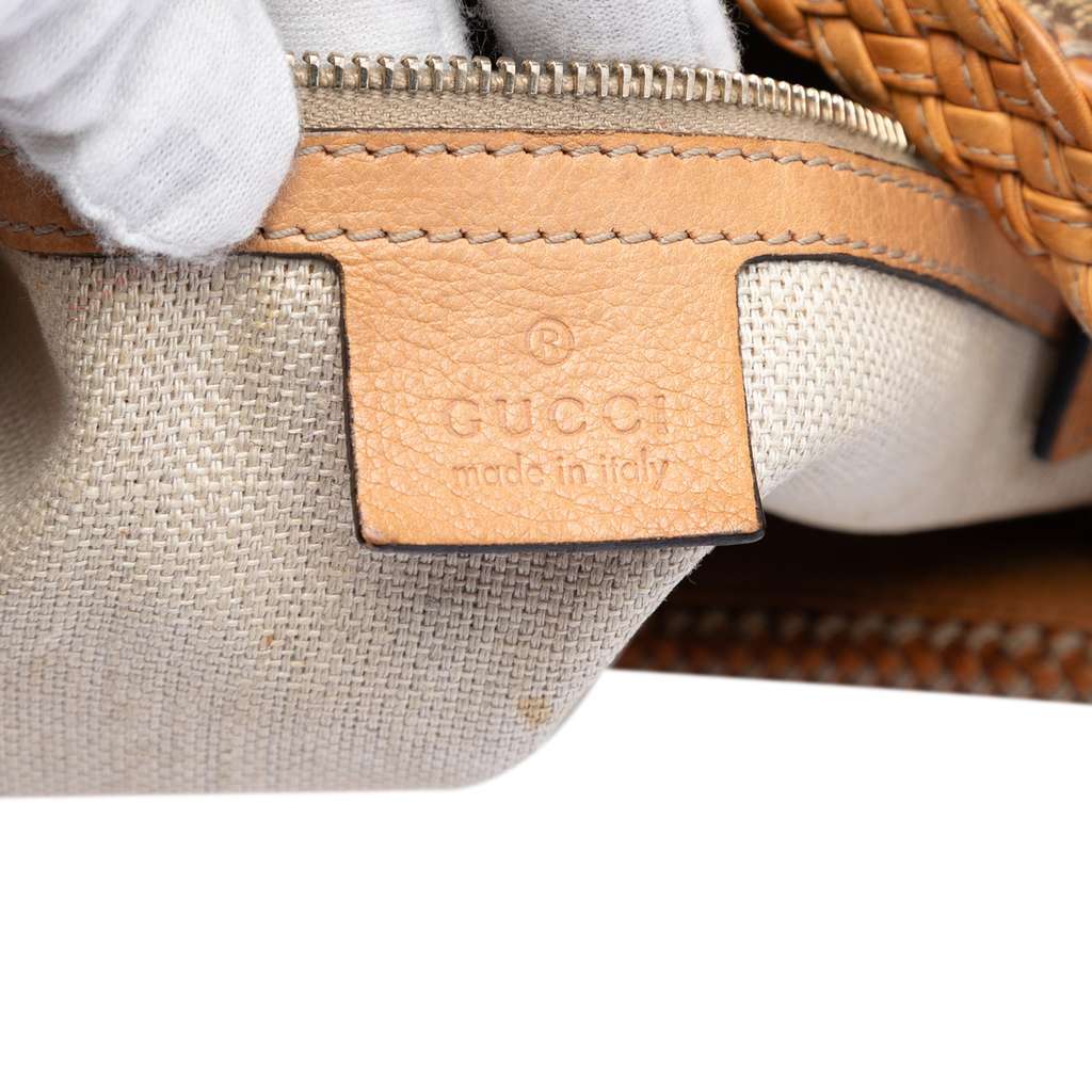 Gucci GG Canvas Marrakech Shoulder Bag Brown Canvas Good condition - Box View