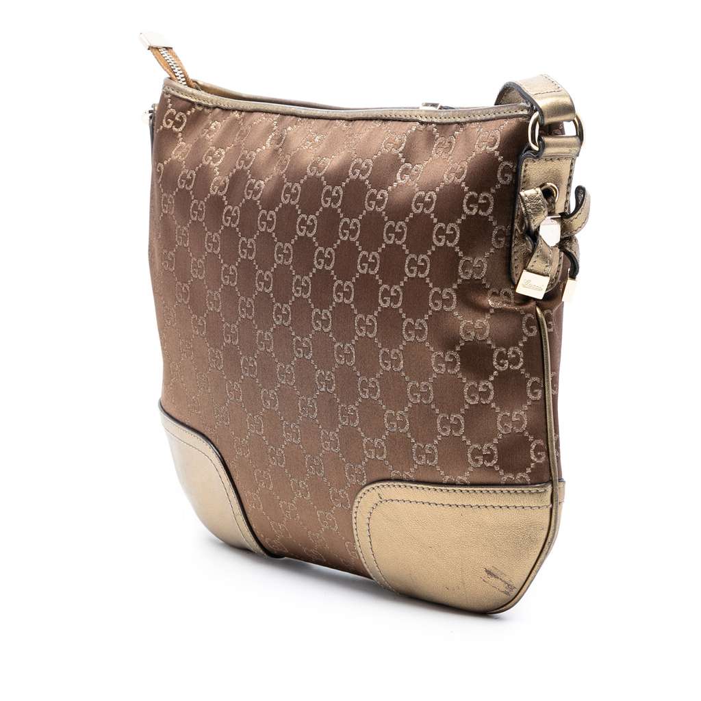 Gucci GG Canvas Princy Crossbody Brown Canvas Good condition - Back View