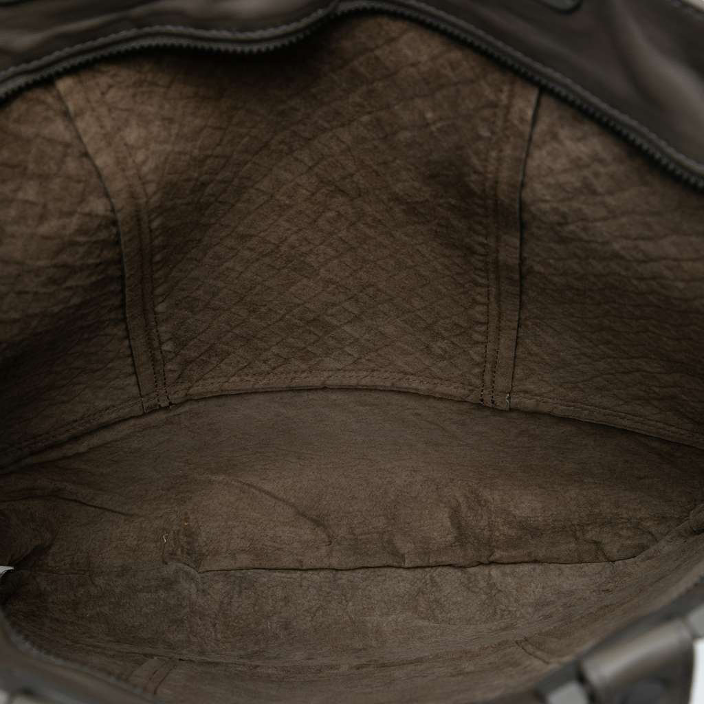 Bottega Veneta Nappa Intrecciato Tote Brown Leather Good condition - Model View