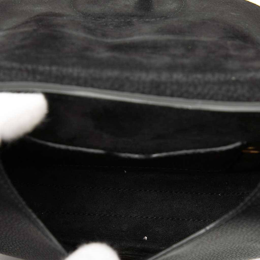 Dior Small Grained Calfskin Bobby Crossbody Black Leather Good condition - Model View