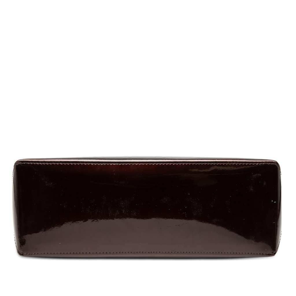 Louis Vuitton Monogram Vernis Wilshire PM Purple Leather Good condition - Inside View