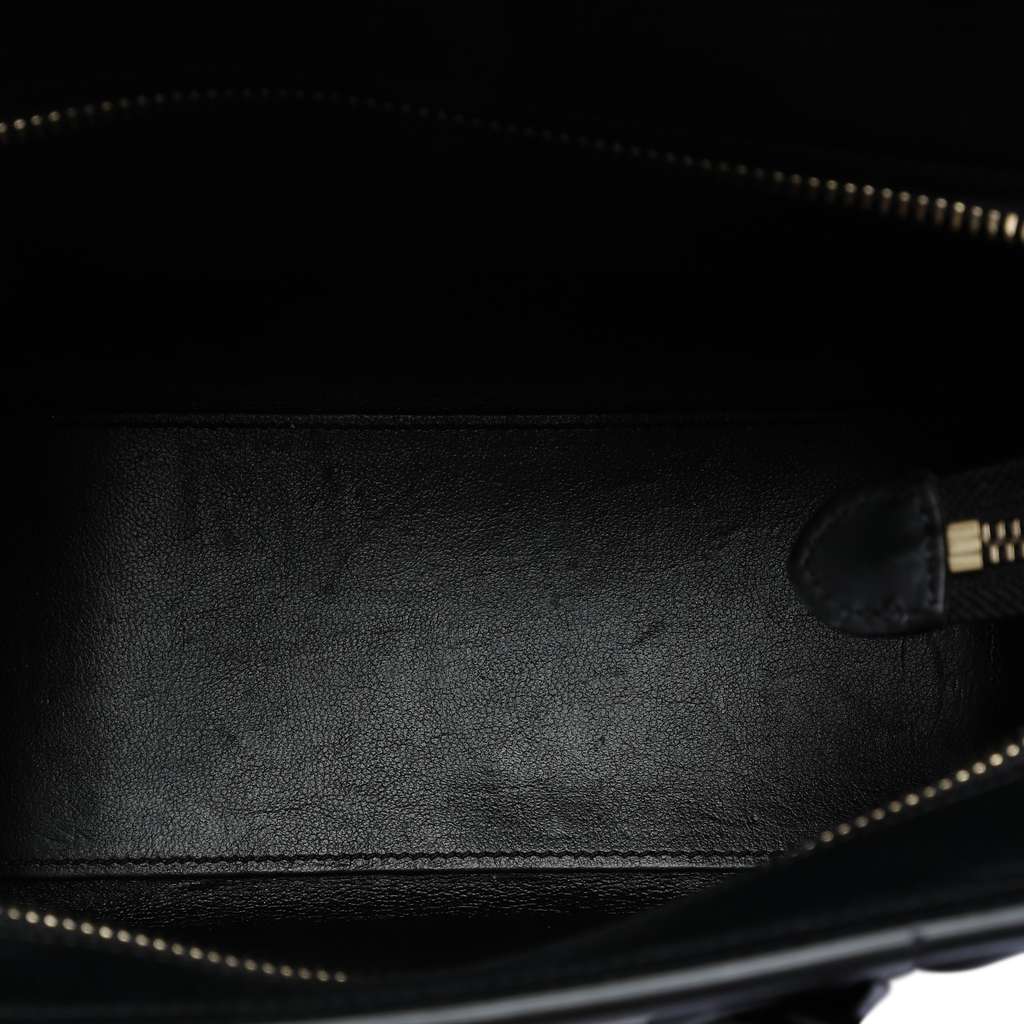 Celine Nano Tricolor Leather Luggage Tote White Leather Good condition - Model View