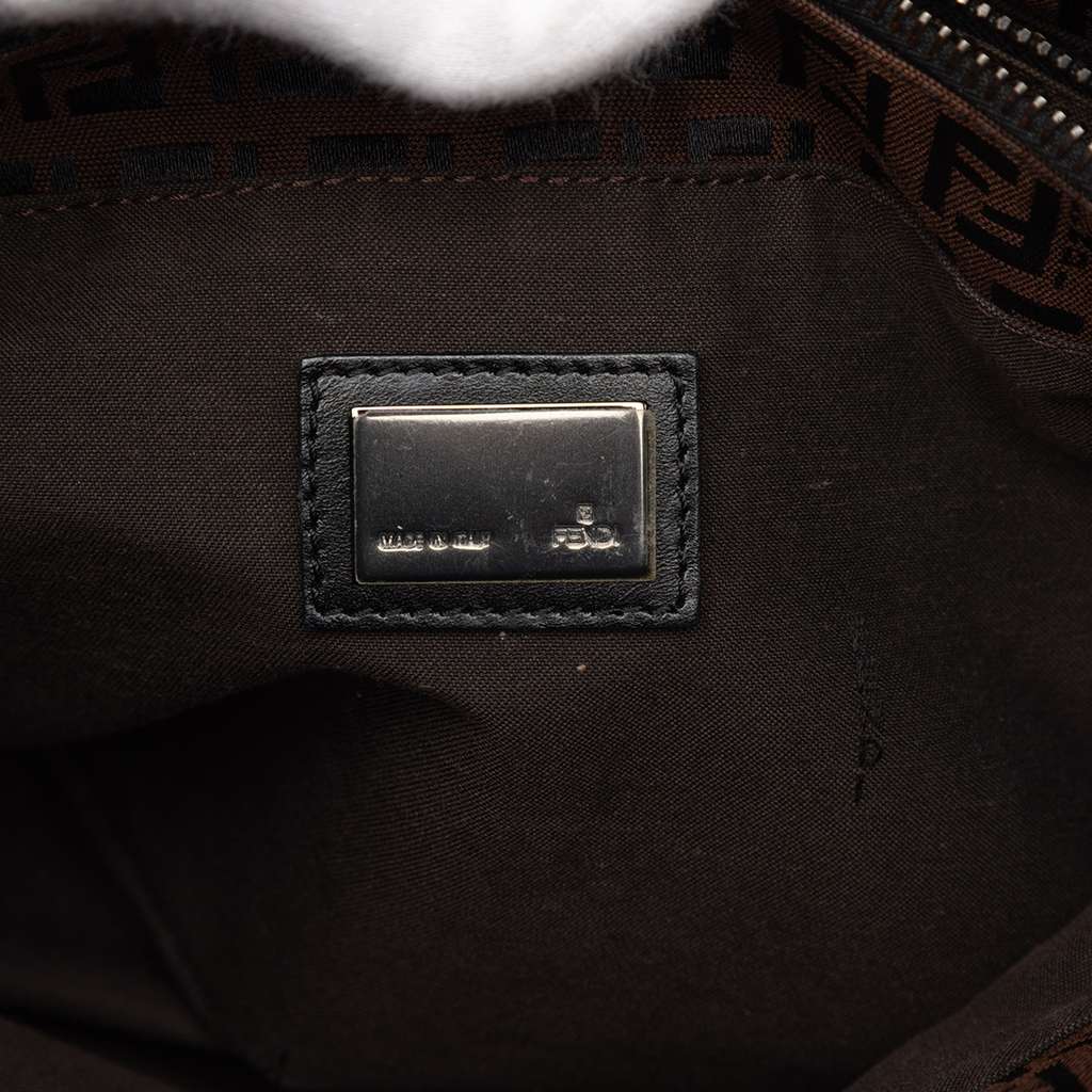 Fendi Zucchino Canvas Tote Brown Canvas Good condition - Box View