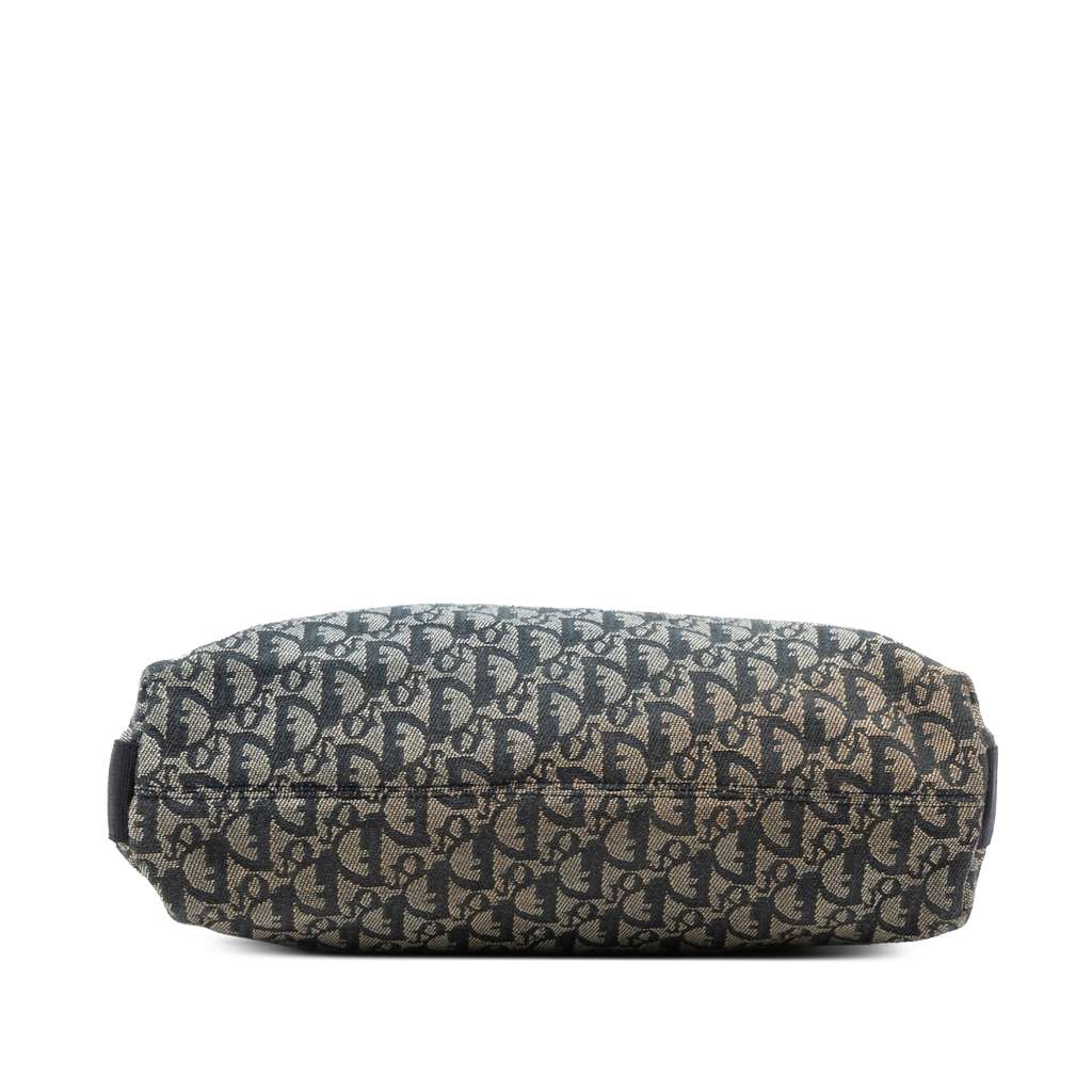 Dior Diorissimo Trotter Canvas Crossbody Blue Canvas Good condition - Inside View