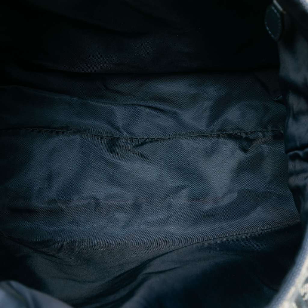 Dior Diorissimo Trotter Canvas Crossbody Blue Canvas Good condition - Model View