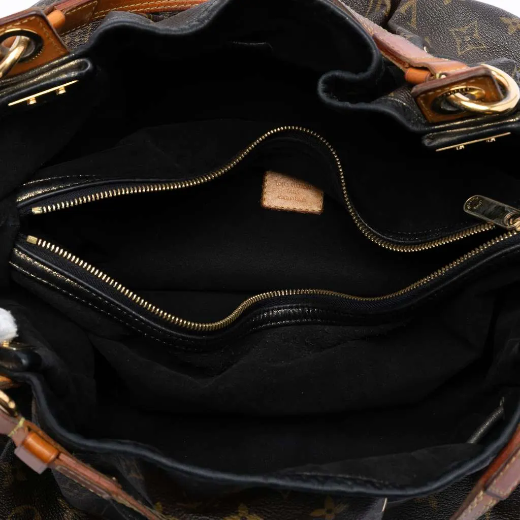 Louis Vuitton Monogram Irene Brown Very good - Model View