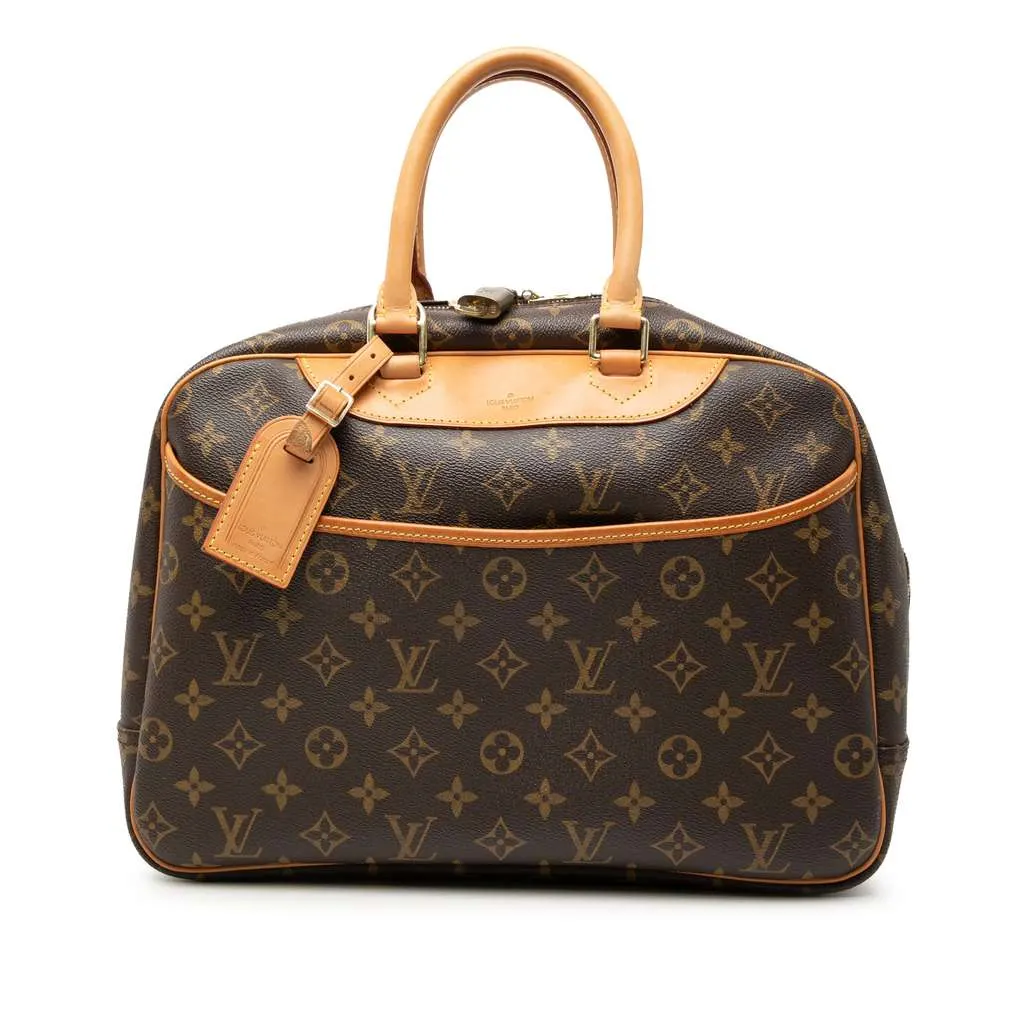 Louis Vuitton Monogram Deauville Brown Very good - Front View