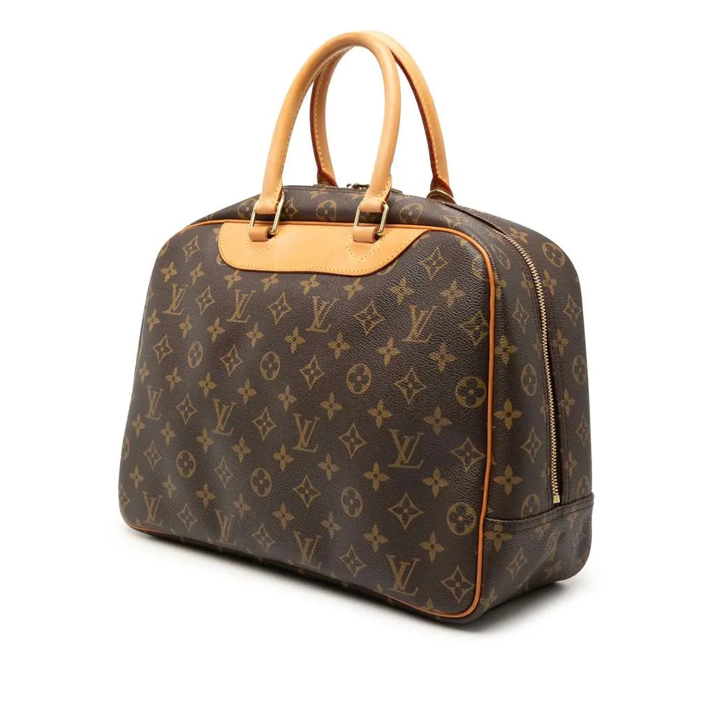 Louis Vuitton Monogram Deauville Brown Very good - Back View