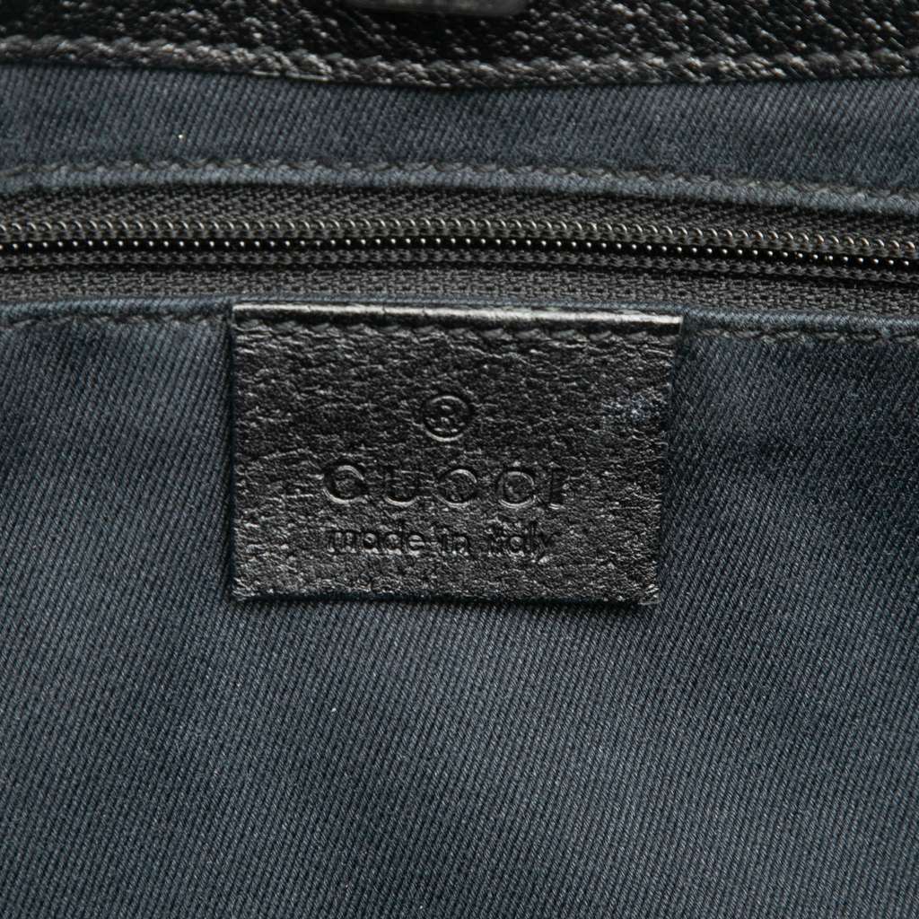 Gucci GG Canvas Tote Black Canvas Good condition - Box View