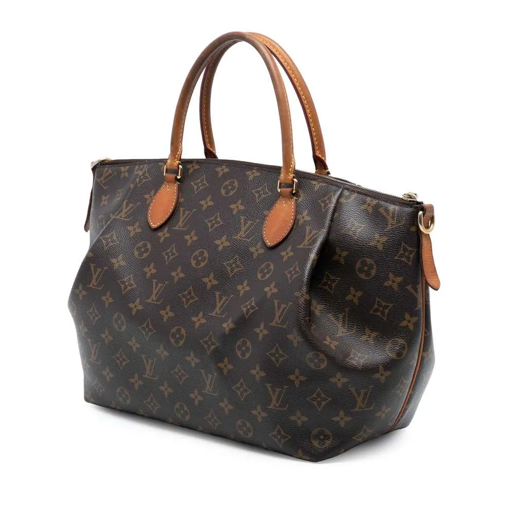 Louis Vuitton Monogram Turenne GM Brown Very good - Back View