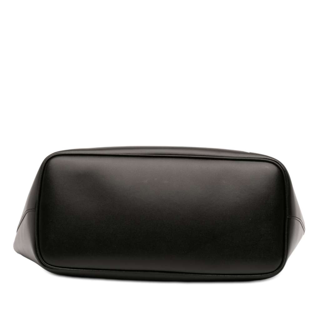 Givenchy Large Leather Wing Shopping Tote Black Leather Good condition - Inside View