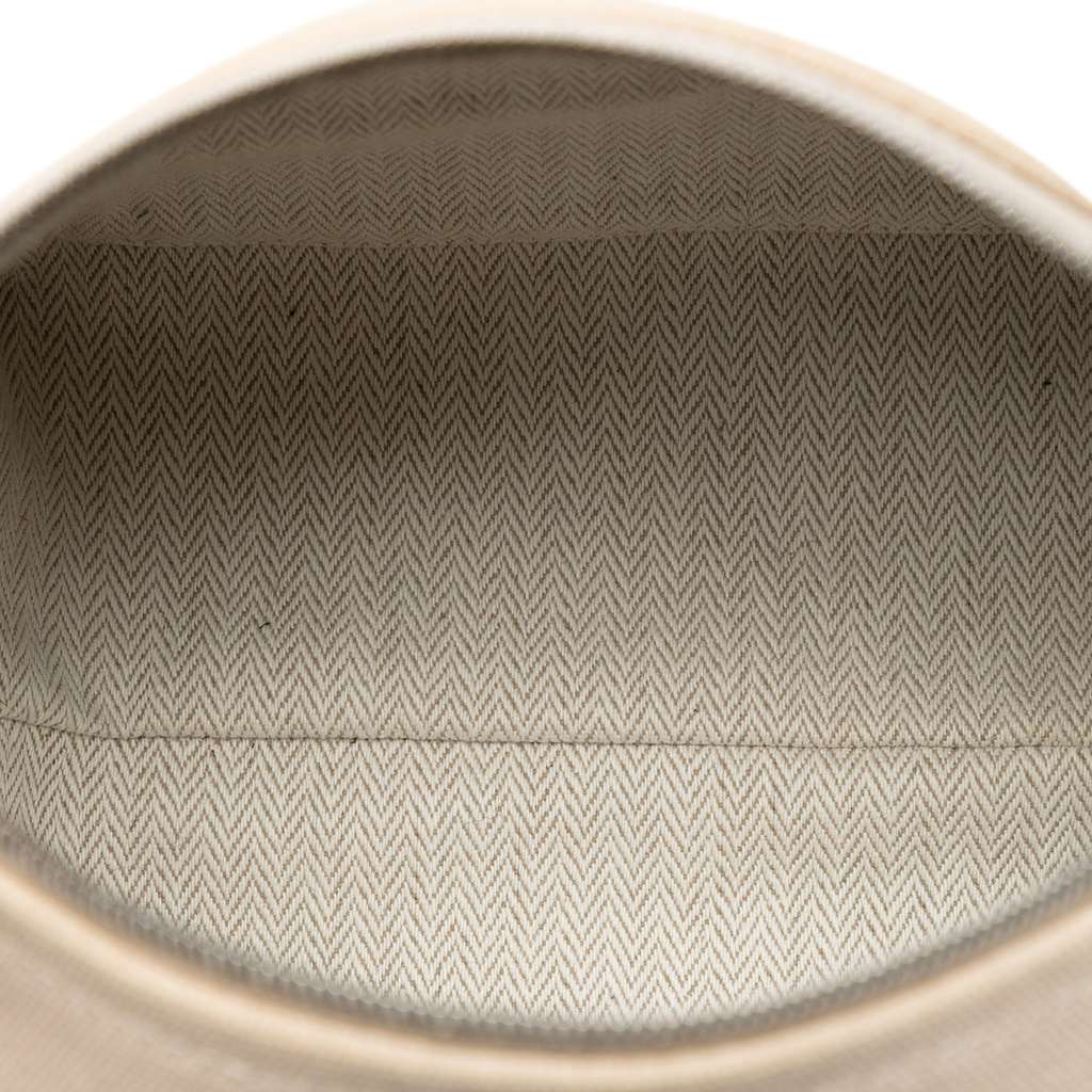 Hermès Small Toile Bride A Brac Case Brown Canvas Good condition - Model View