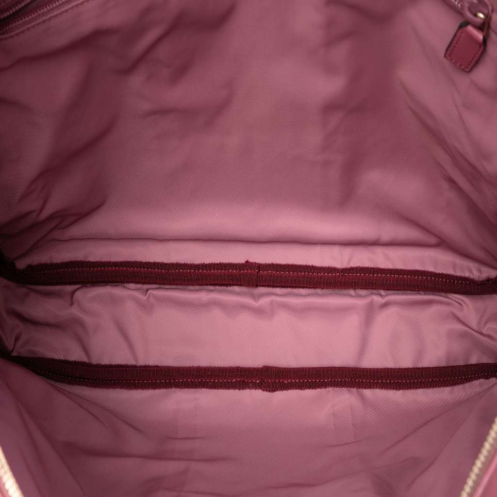 Gucci GG Imprime Business Bag Pink Canvas Good condition - Model View