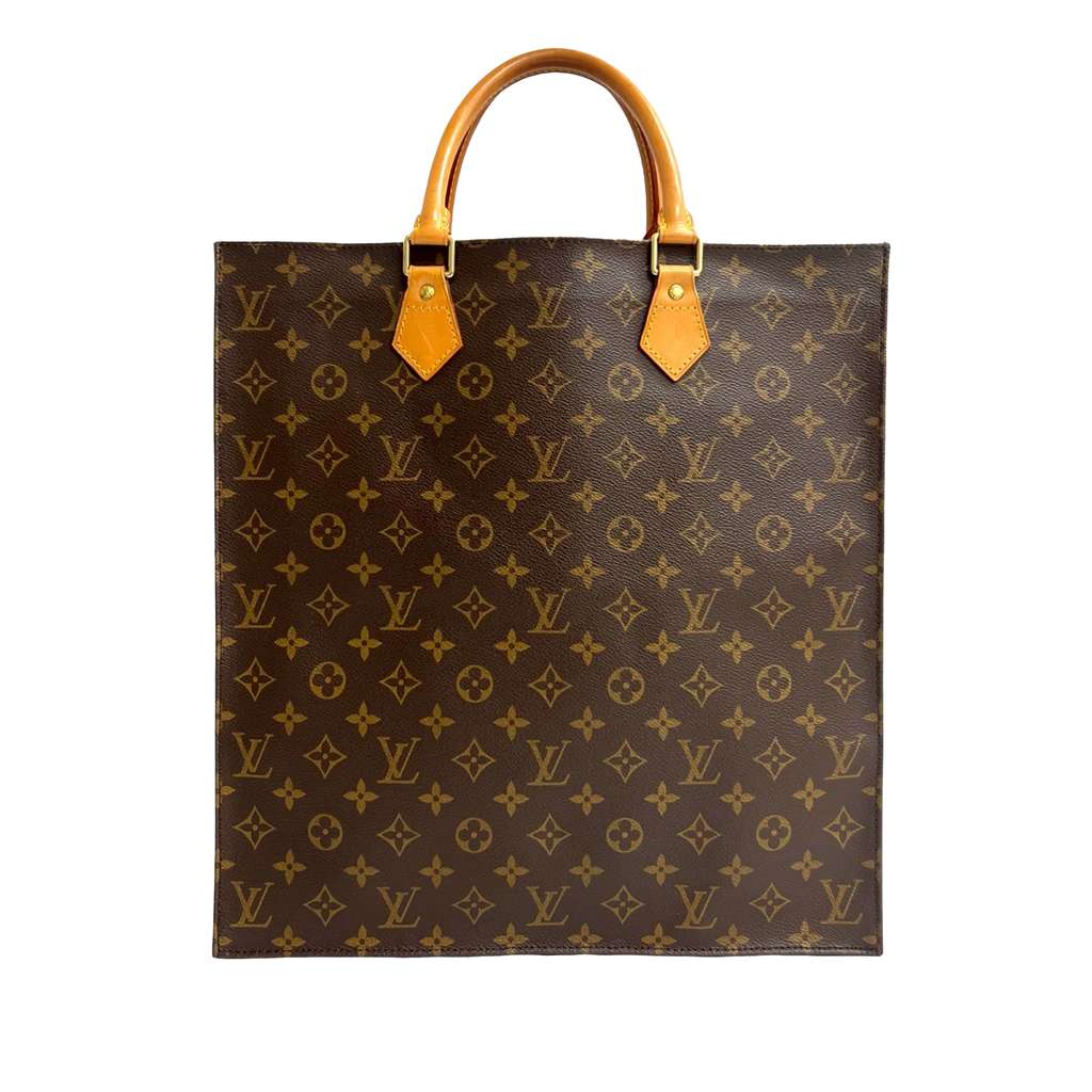 Louis Vuitton Monogram Sac Plat Brown Good condition - Back View