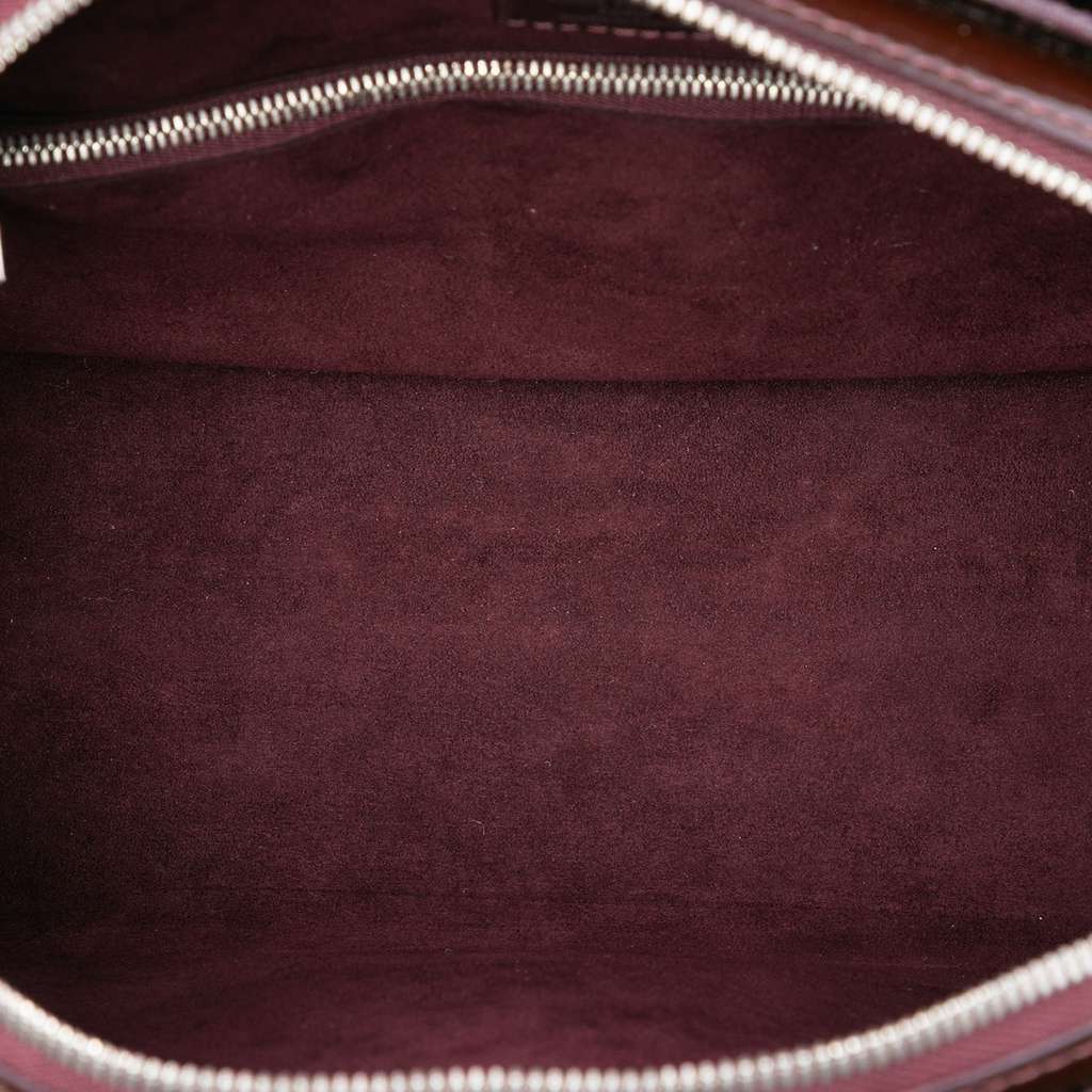 Louis Vuitton Electric Epi Pont Neuf PM Purple Leather Good condition - Model View