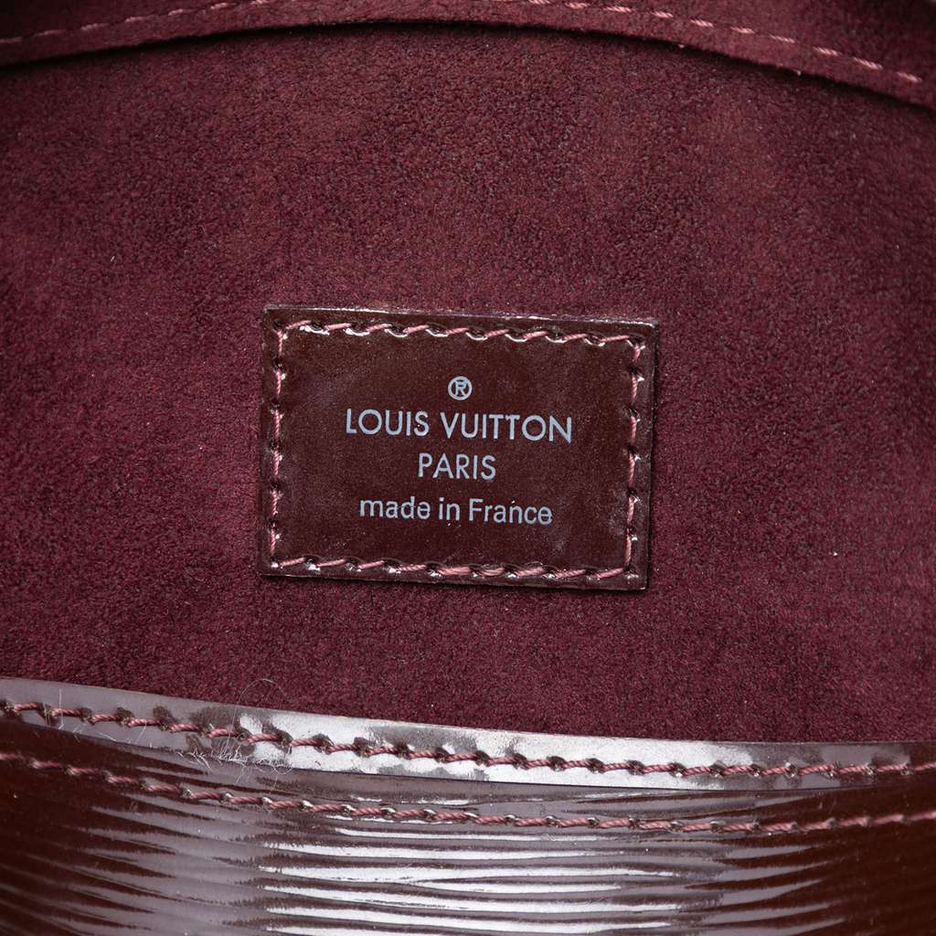 Louis Vuitton Electric Epi Pont Neuf PM Purple Leather Good condition - Box View