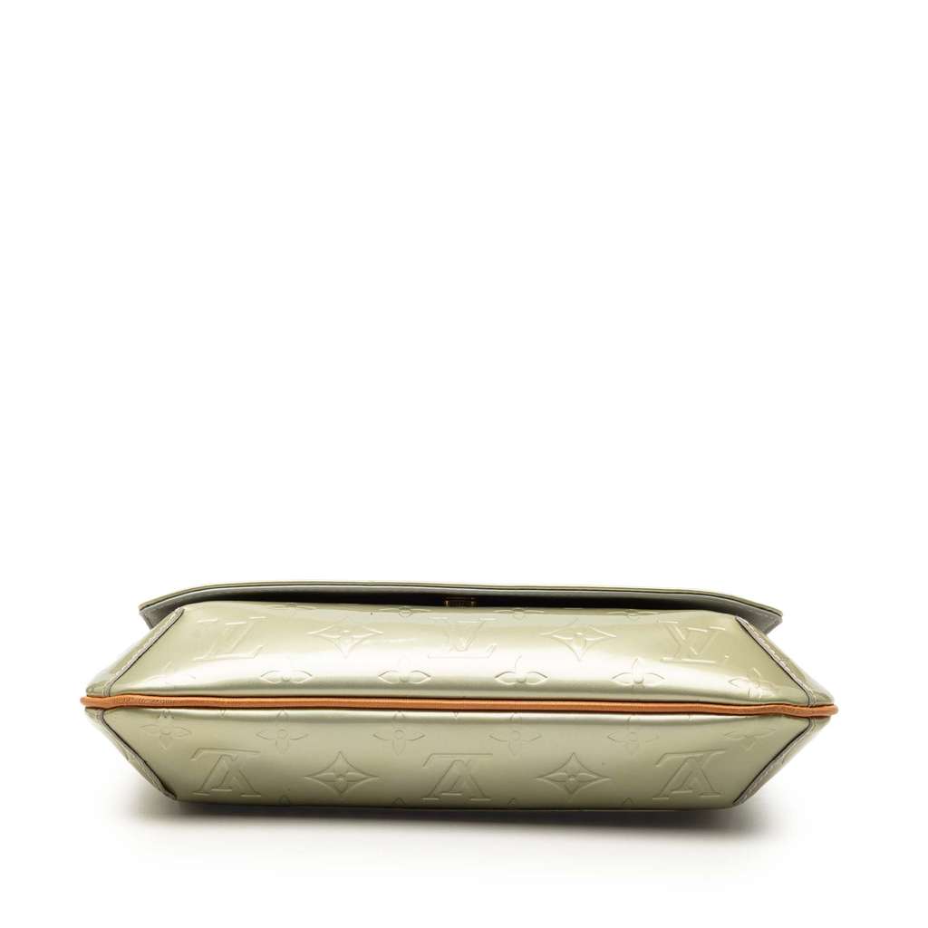 Louis Vuitton Monogram Vernis Thompson Street Green Leather Good condition - Inside View
