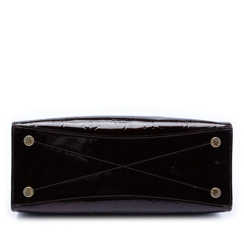 Louis Vuitton Monogram Vernis Virginia PM Purple Leather Good condition - Inside View