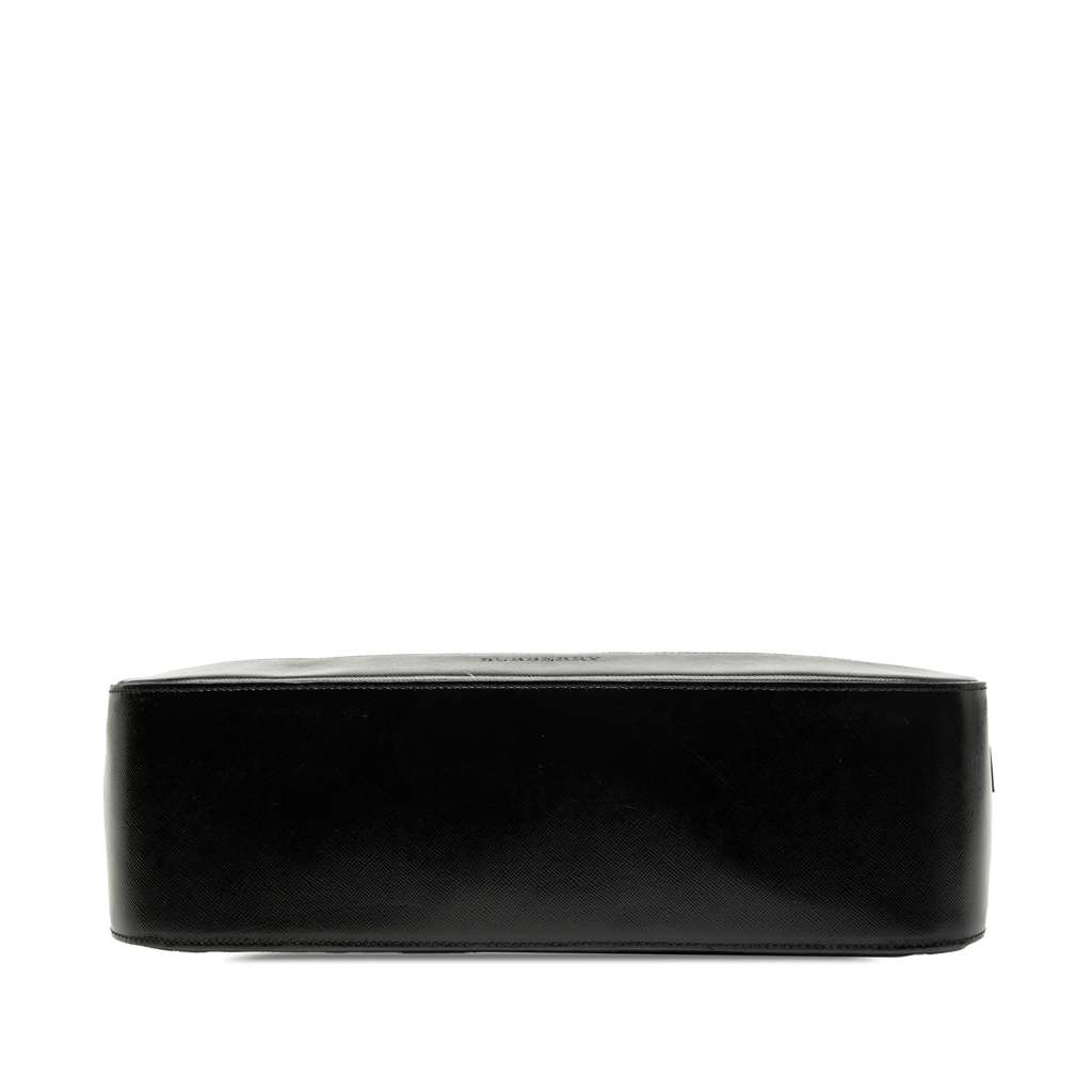 Burberry Haymarket Check Canvas Handbag Brown Canvas Good condition - Inside View