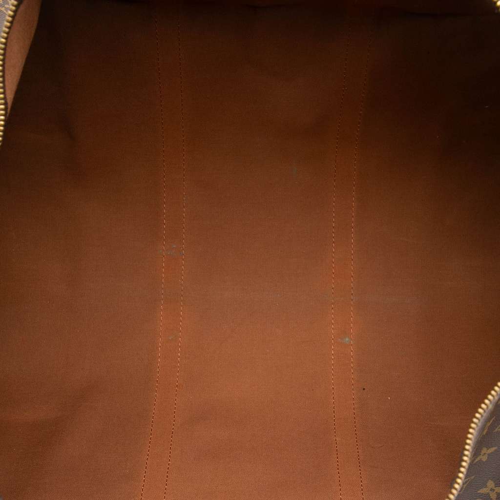 Louis Vuitton Monogram Keepall Bandouliere 60 Brown Good condition - Model View