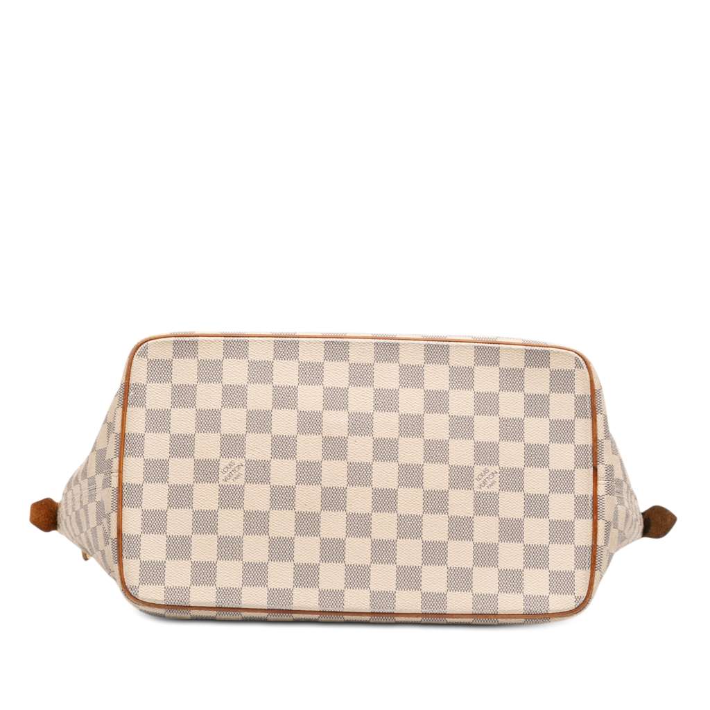 Louis Vuitton Damier Azur Saleya MM White Good condition - Inside View