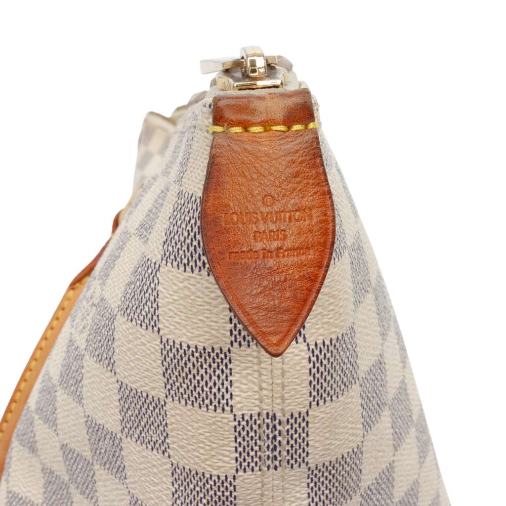 Louis Vuitton Damier Azur Saleya MM White Good condition - Box View