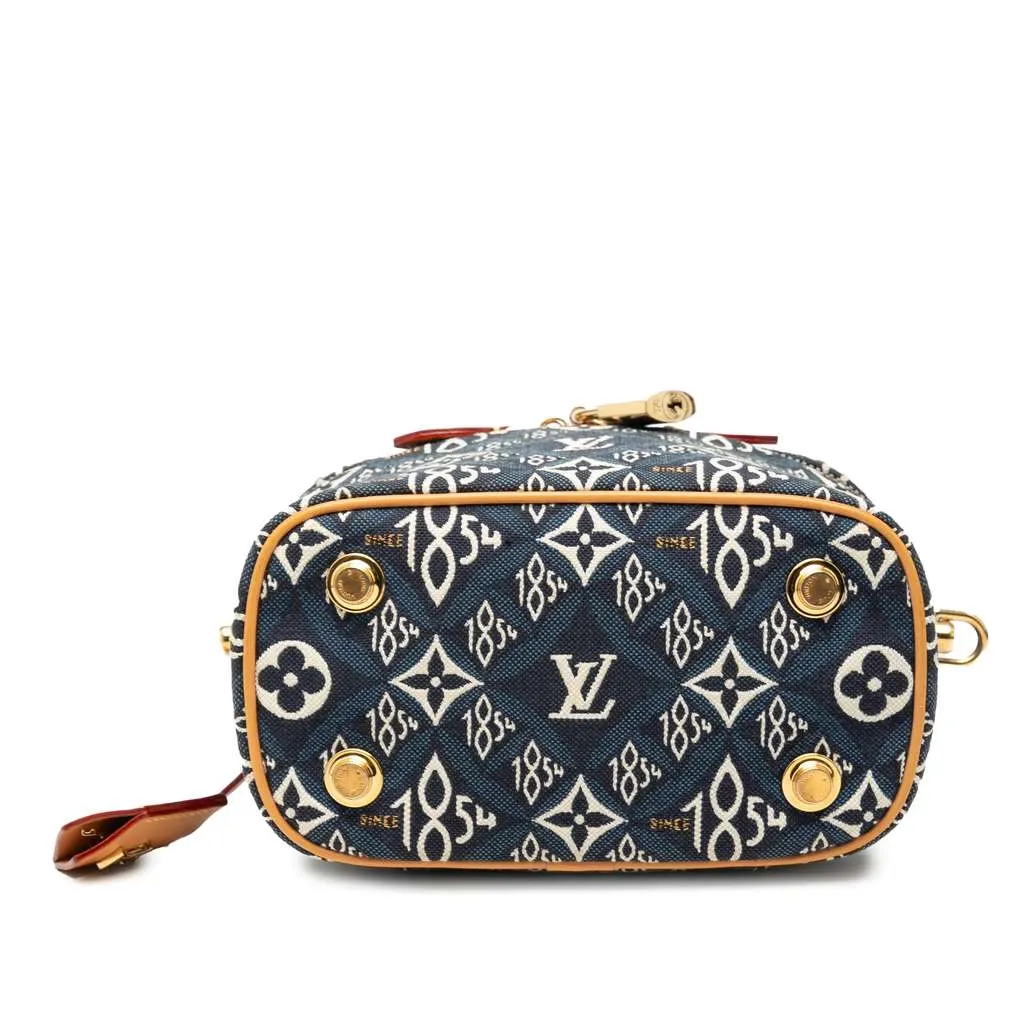 Louis Vuitton Monogram Since 1854 Vanity Case PM Blue Canvas Very good - Inside View