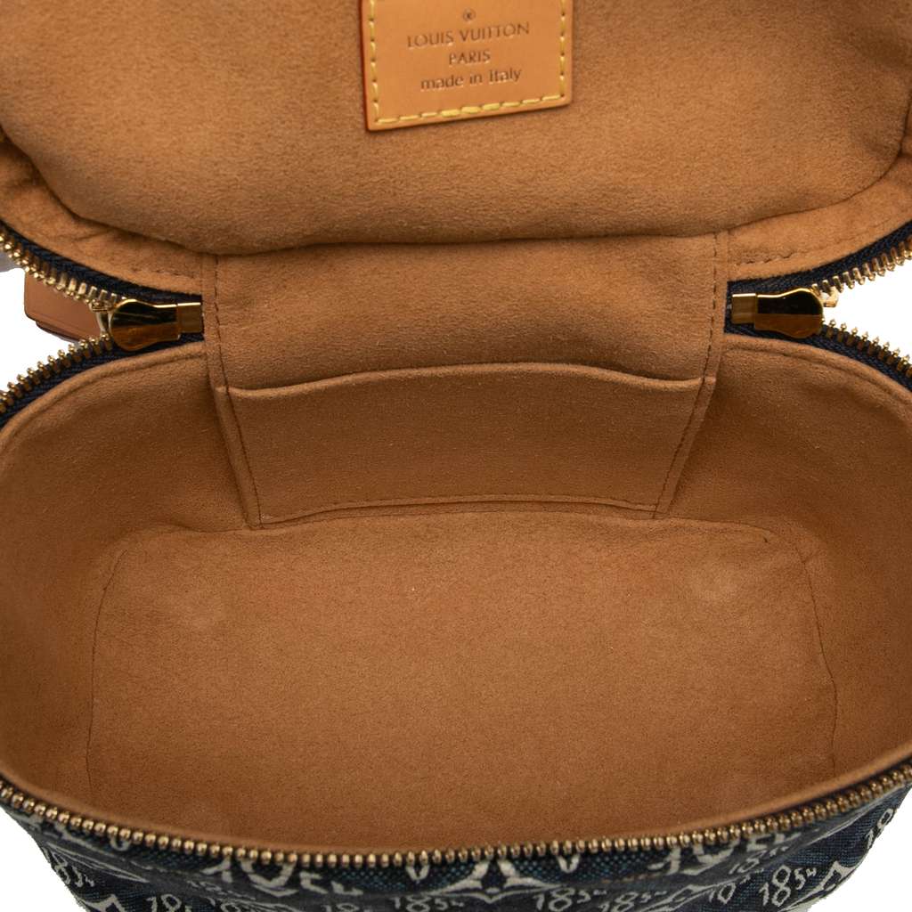 Louis Vuitton Monogram Since 1854 Vanity Case PM Blue Canvas Good condition - Model View