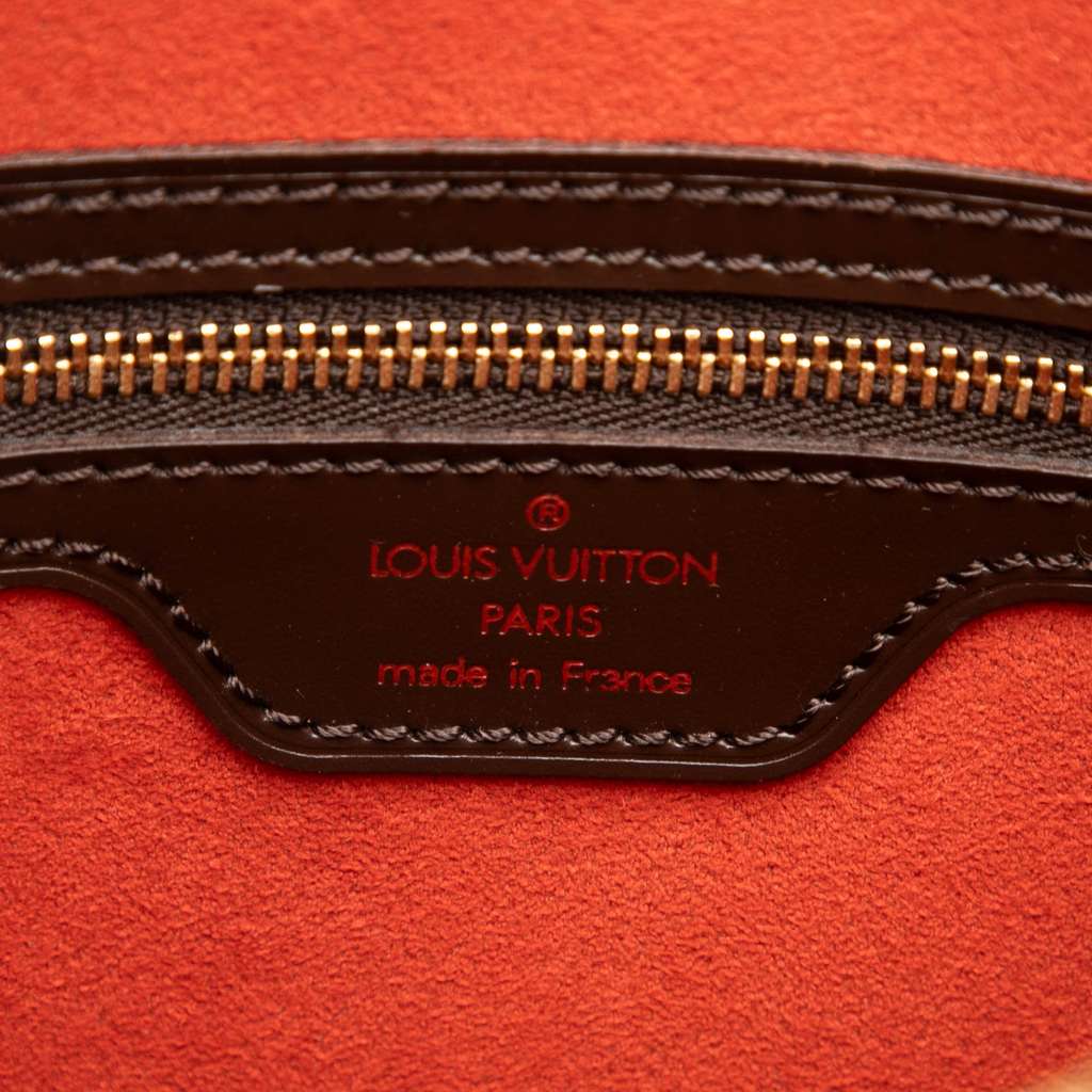 Louis Vuitton Damier Ebene Looping GM Brown Good condition - Box View