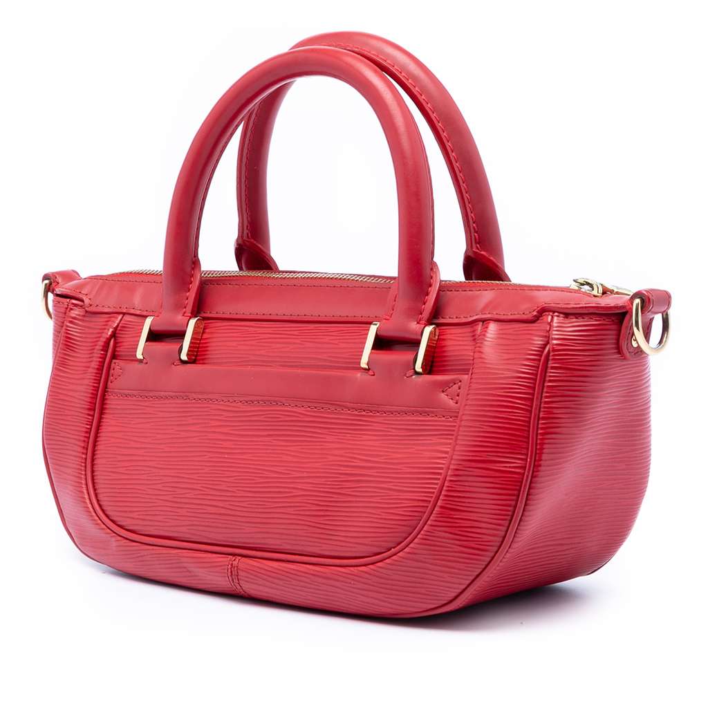Louis Vuitton Epi Dhanura PM Red Leather Good condition - Back View
