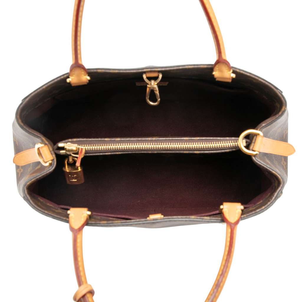 Louis Vuitton Monogram Montaigne MM Brown Good condition - Model View