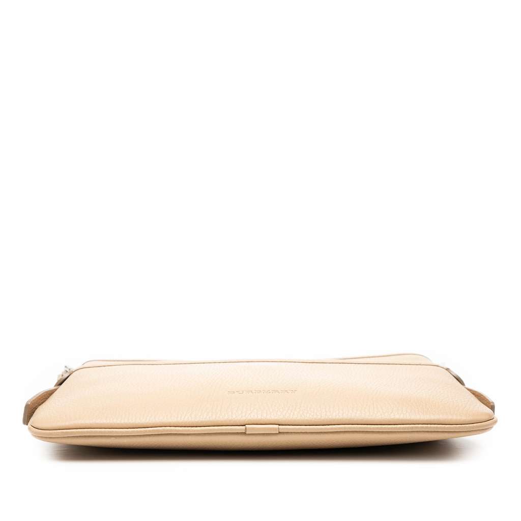 Burberry Leather Shoulder Bag Brown Leather Good condition - Inside View