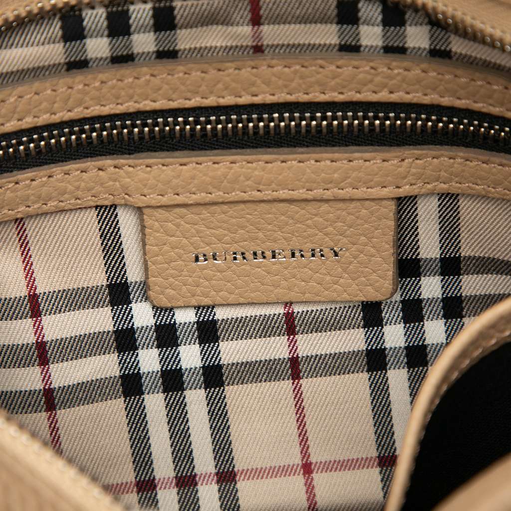 Burberry Leather Shoulder Bag Brown Leather Good condition - Box View