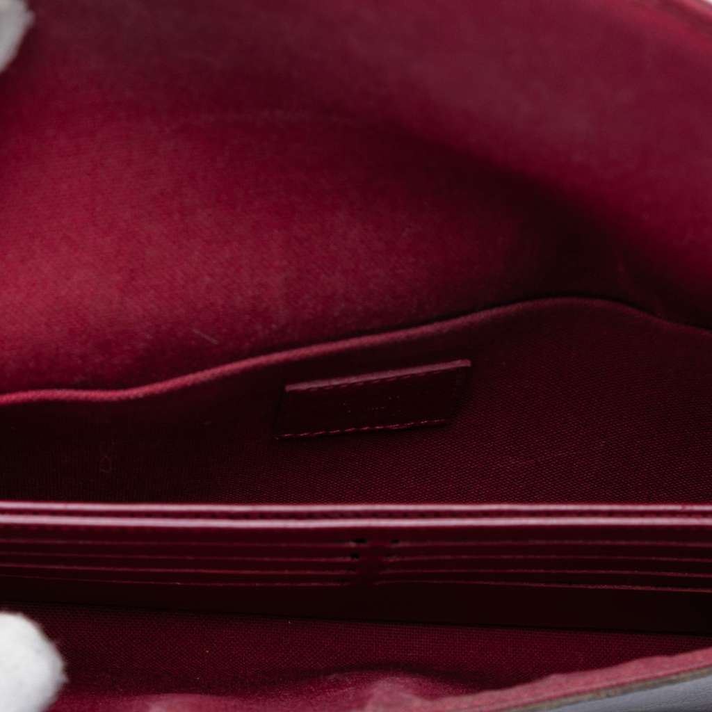 Louis Vuitton Monogram Pochette Felicie Brown Good condition - Model View