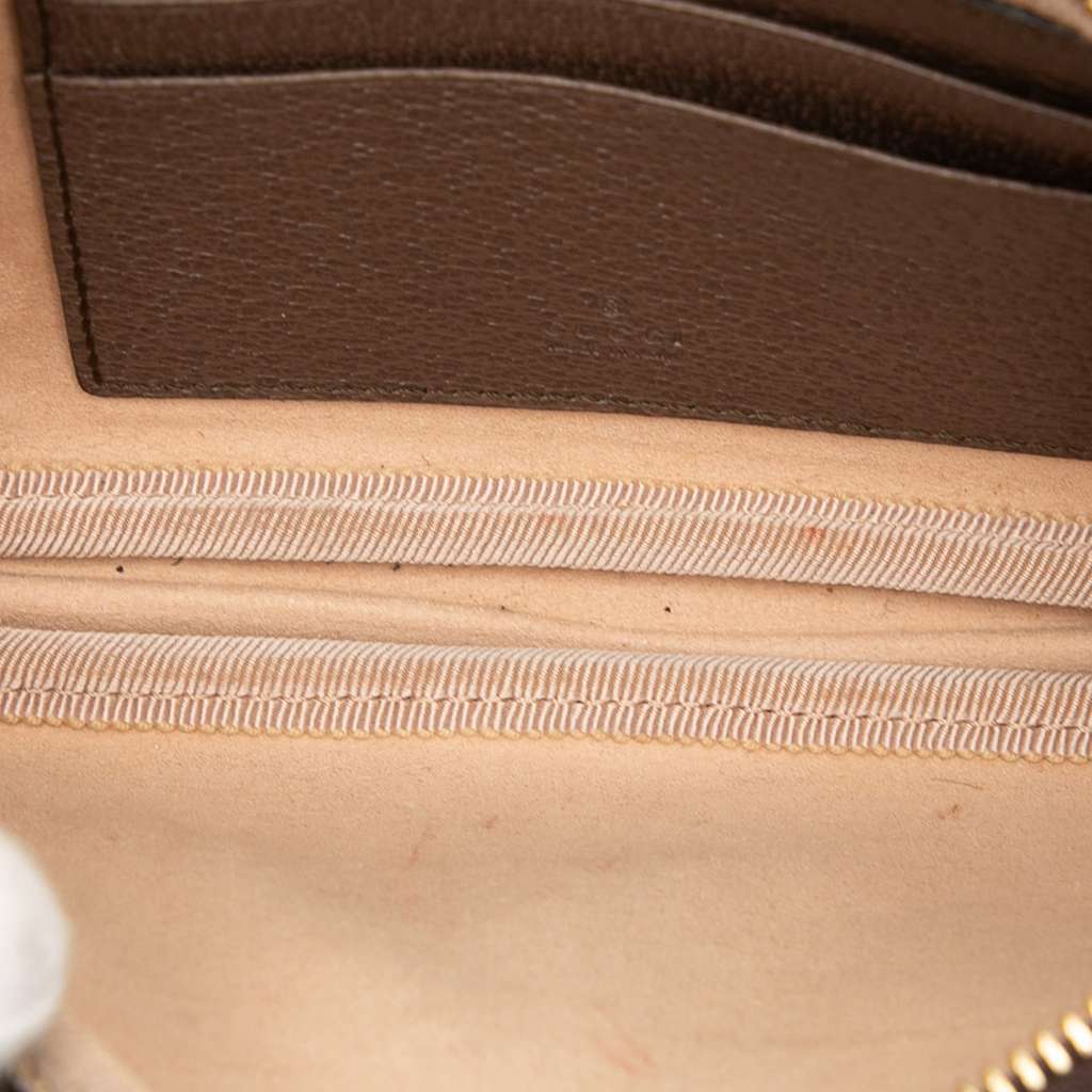 Gucci Mini GG Supreme Web Ophidia Crossbody Brown Canvas Good condition - Model View