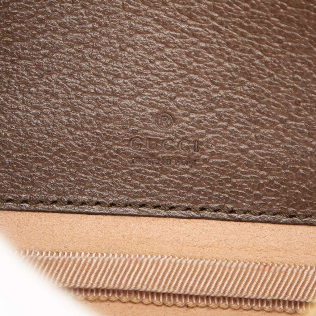 Gucci Mini GG Supreme Web Ophidia Crossbody Brown Canvas Good condition - Box View