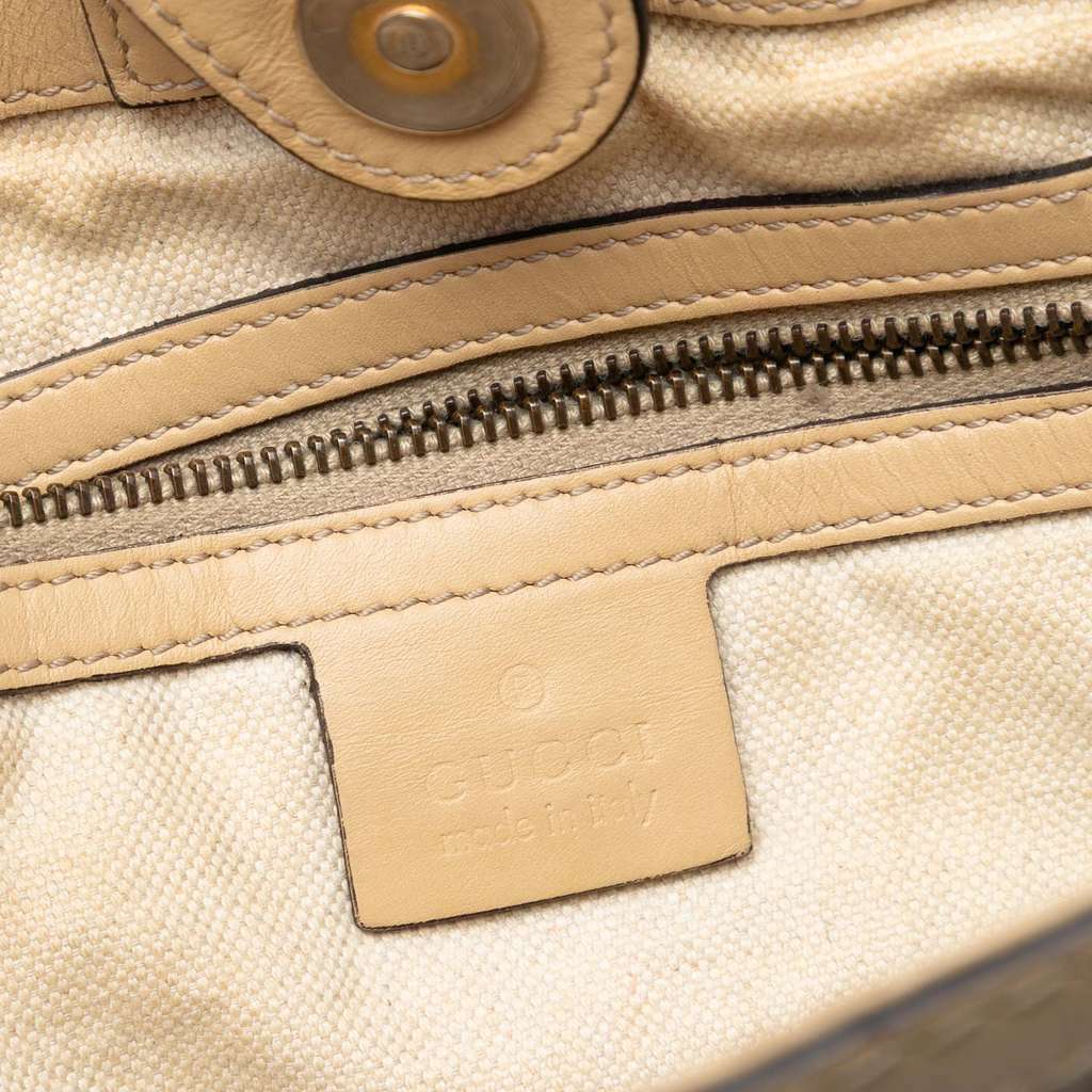 Gucci Guccissima Scarlett Tote Brown Leather Good condition - Box View