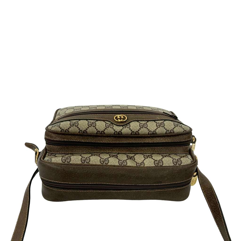 Gucci GG Supreme Crossbody Brown Canvas Good condition - Inside View