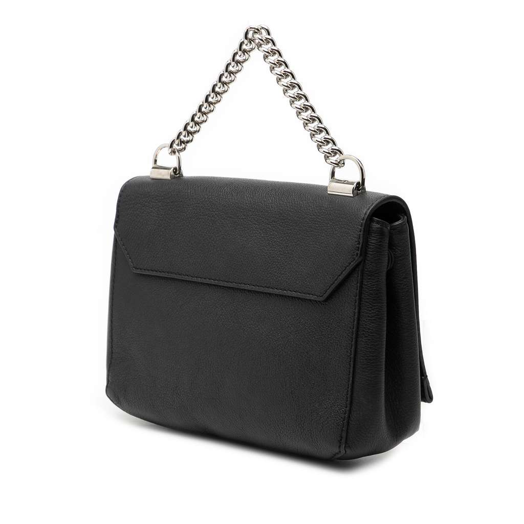 Louis Vuitton Leather Lockme II BB Black Leather Good condition - Back View