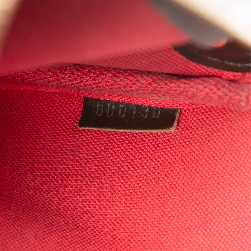 Louis Vuitton Damier Ebene Eva Brown Good condition - Box View