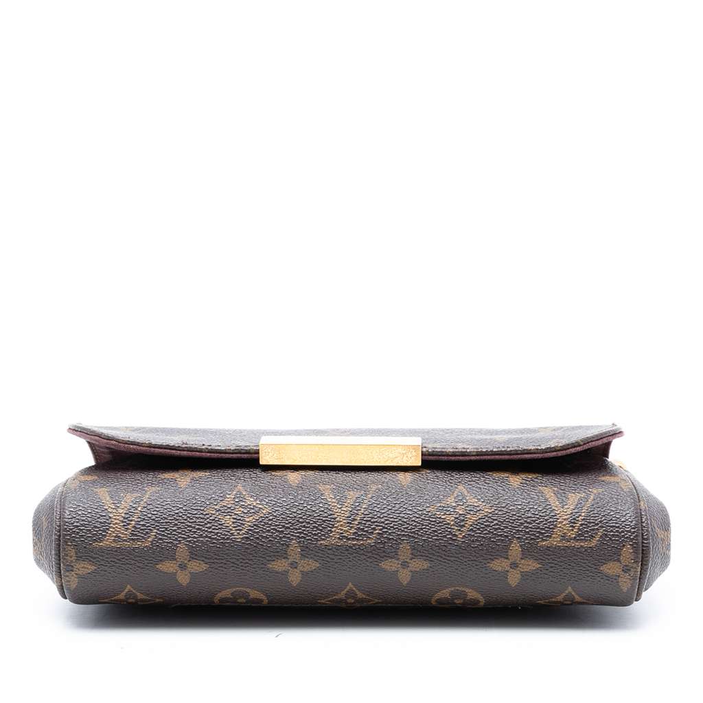 Louis Vuitton Monogram Favorite PM Brown Good condition - Inside View
