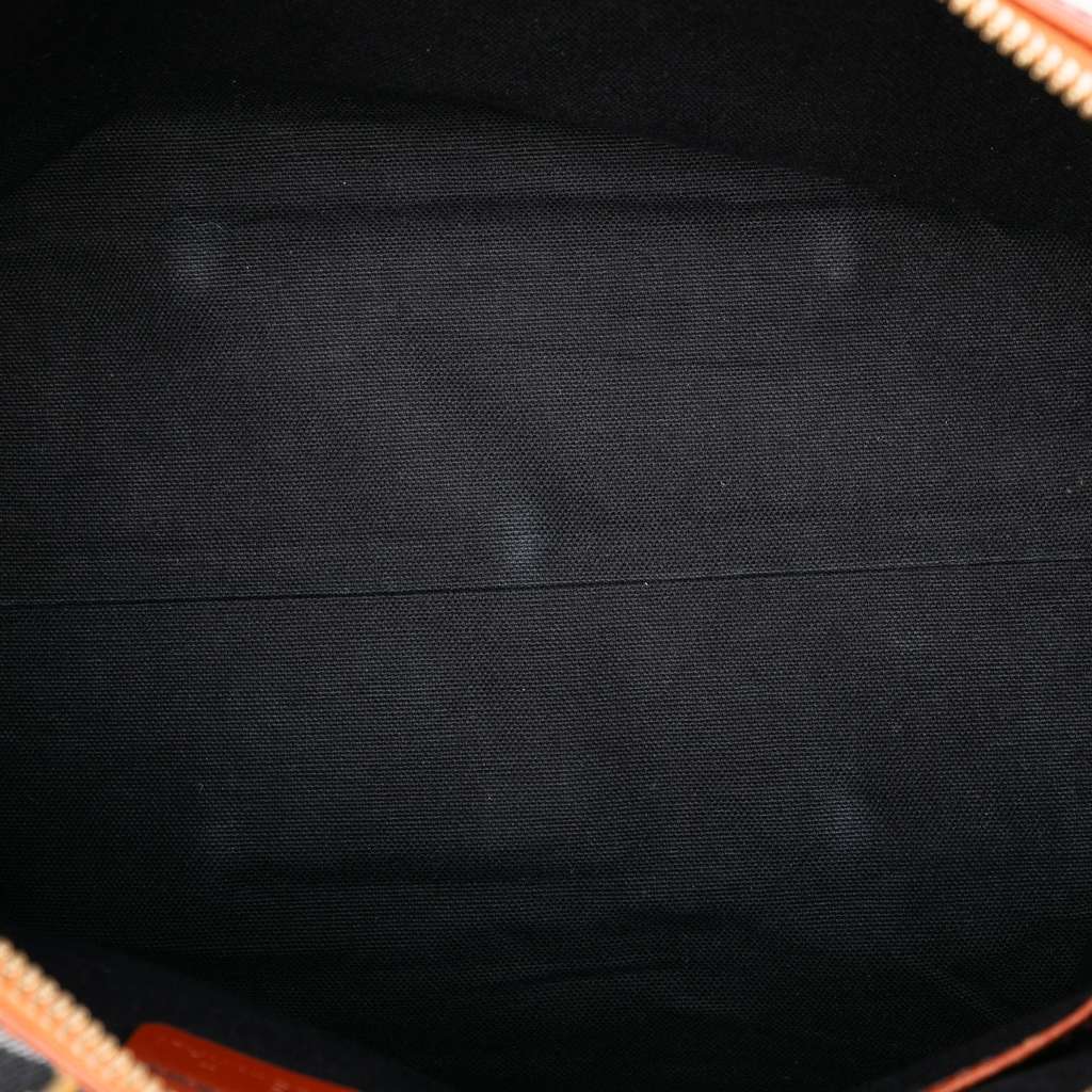 Burberry Small House Check Canvas Bridle Salisbury Tote Brown Canvas Good condition - Model View