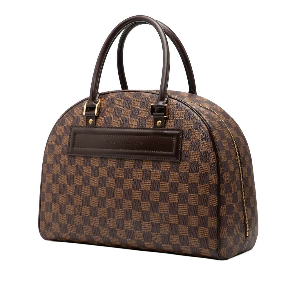 Louis Vuitton Damier Ebene Nolita Brown Good condition - Back View