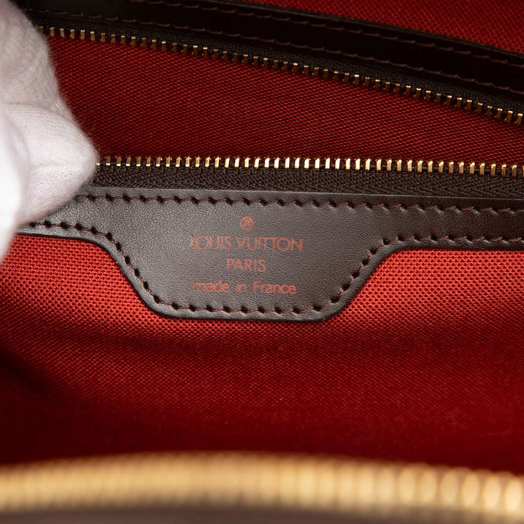 Louis Vuitton Damier Ebene Nolita Brown Good condition - Box View