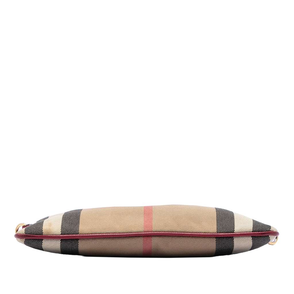 Burberry House Check Canvas Derby Peyton Crossbody Brown Canvas Good condition - Inside View