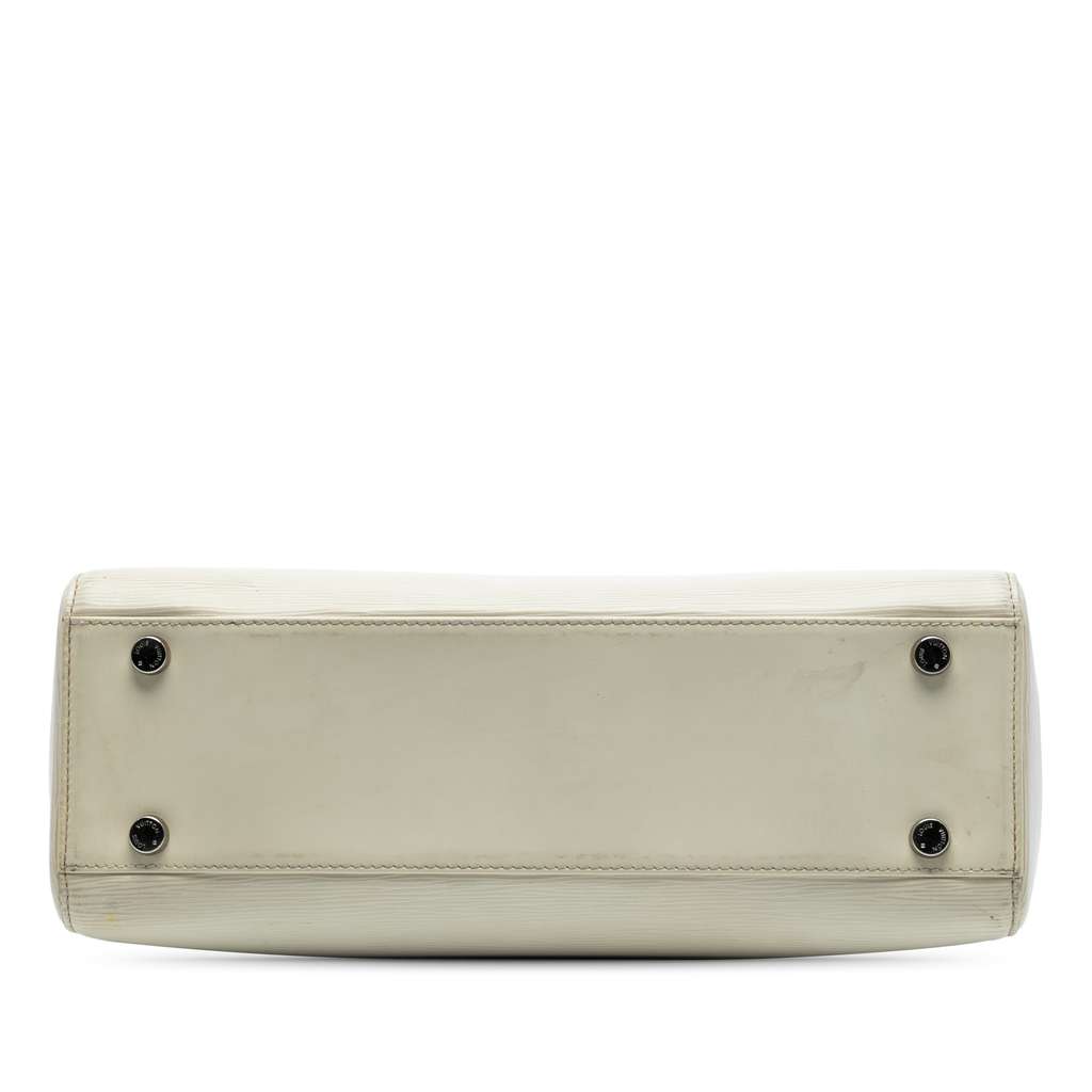 Louis Vuitton Epi Brea GM White Leather Good condition - Inside View